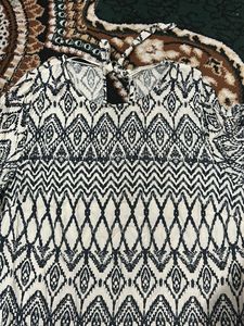 Patterned Mini Dress