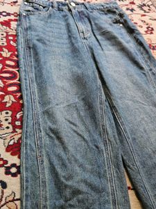 polo walk slit denim jeans
