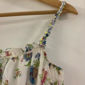 Floral Print Spaghetti Strap Top