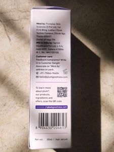 Plum Hair Growth Serum