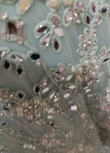 Lehenga Choli with pearl and mirror work