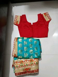 Gorgeous Saree & Blouse Set