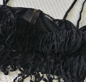 y2k Fringe Top