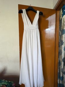 Elegant White Maxi Dress