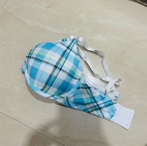 Cute Plaid Bra