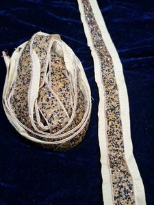 Embellished Fabric lace with beads&amp;sequin