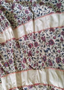 Flared White Skirt