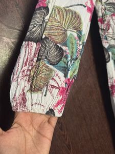 Beautiful Floral Print Kurta