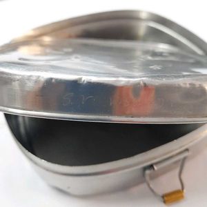 Vintage Stainless Steel Lunch Box