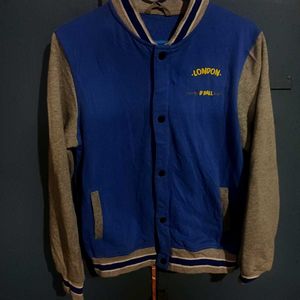 🔷️blue Varsity Jacket style