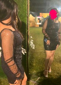Elegant Black Party Dress