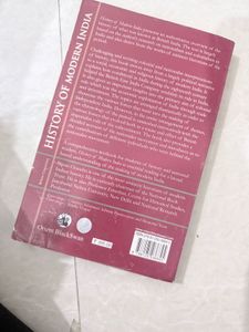 History of Modern India by Bipan Chandra