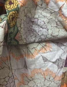 Retro Floral Print Button-Up Shirt