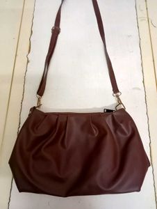 Brown Slingbag For Women