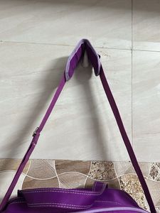 Purple "baby good" Travel Bag