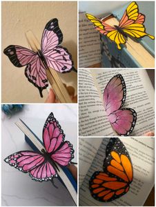 2 Butterfly Book - Decorative Page Holder