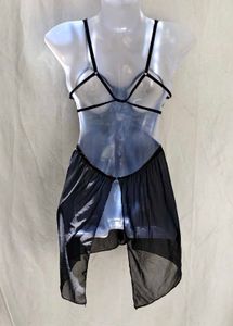 I. Black Lace Babydoll Lingerie