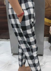 Checked Cotton Pajama