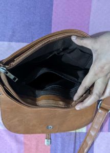 Brown Sling Bag
