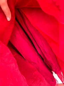 Elegant Red Embroidered Ethnic Gown