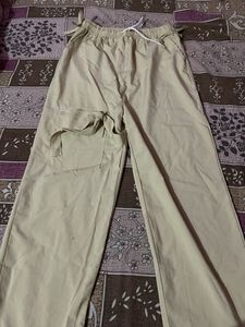 Women's Beige Cargo Pants
