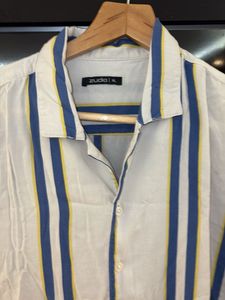 Zudio Striped Casual Shirt
