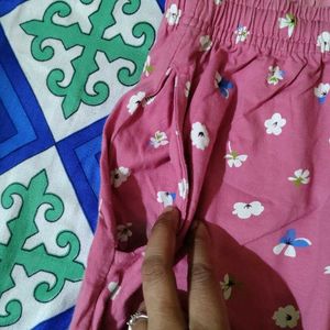 Cute Floral Print Nightshirt