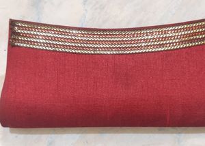 Beautiful Maroon Clutch Purse