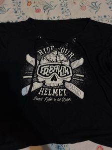 Black Graphic T-Shirt