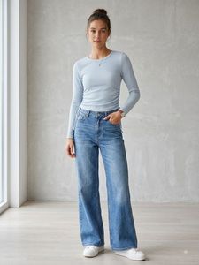 Stylish Blue pinteresty top