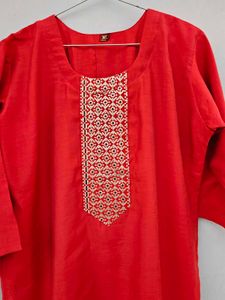 pure cotton kurta set
