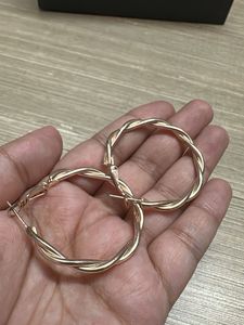 Twisted Hoop Earrings