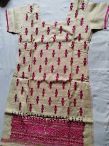 Embroidered Kurta Set with Dupatta