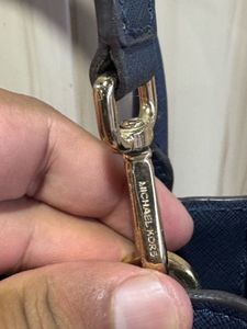 Michael Kors Dillon Navy Blue Mini Satchel Bag