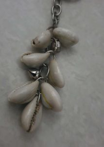 Boho Cowrie Shell Keychain