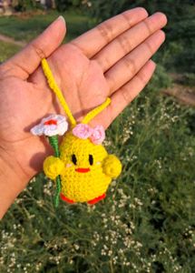 Yellow Chick Keychain