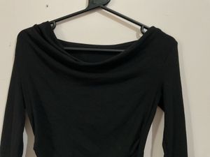 Urbanic Black Long Sleeve Top