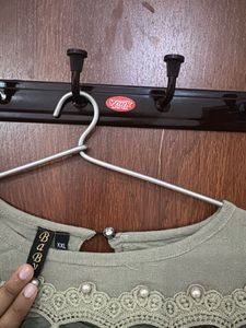 Elegant Pearl Embellished Top