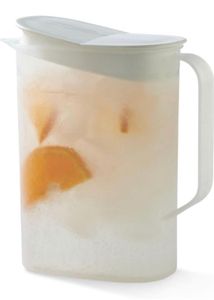 Frosted Pitcher with Lid
