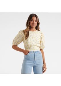Forever New OMARA OPENBACKLINEN TOP