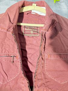 MARLBORO Men's Maroon Casual Jacket