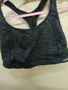Comfortable Heathered Sports Bra