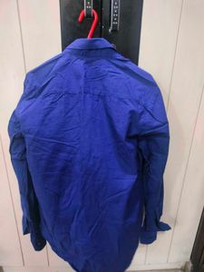 COBB Men's Royal Blue Casual Shirt