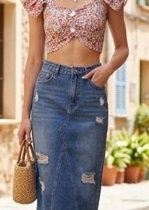 Floral Print Puff Sleeve Crop Top