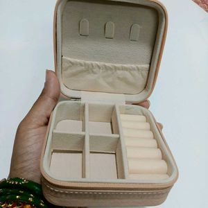Compact Travel Jewelry Organizer Box