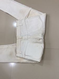 White Denim Jeans