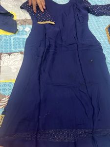 Elegant Navy Blue  Suit