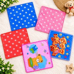 Cute Baby Handkerchiefs Set of 5