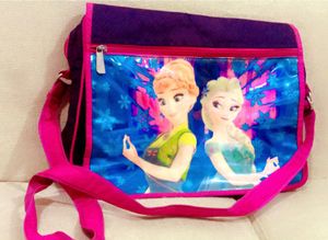 Cartoon Anna Elsa Girls Bag Kids School