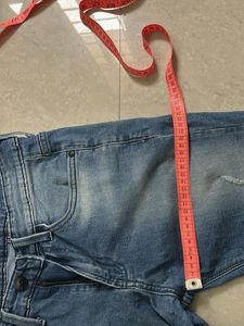 Benetton Slim Fit Ripped  Jeans ( 28)